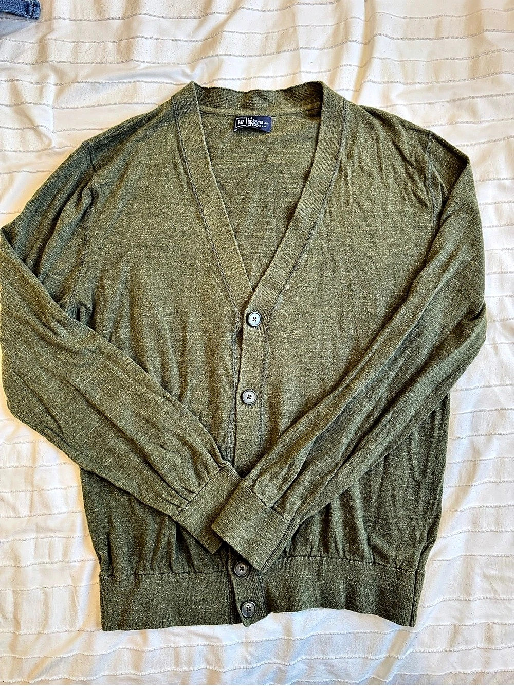 Gap Olive Green Cardigan